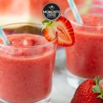 اسموتی هندوانه و توت فرنگی